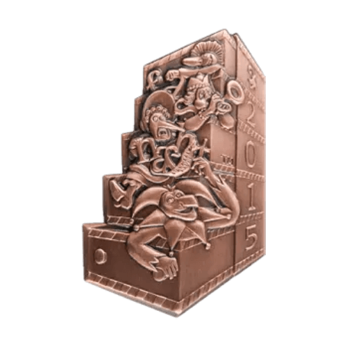 Basler Fasnacht - Blaggedde 2026 Kupfer - Rhymühli Waggis 1980